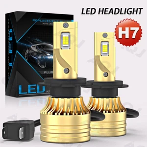 White H7 LED Headlight Motorcycle Bulbs For Suzuki Hayabusa GSX1300R 1999-2007 - Picture 1 of 20