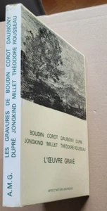 BOUDIN COROT DAUBIGNY L'Oeuvre gravé Arts et Métiers Graphiques - Imagen 1 de 4