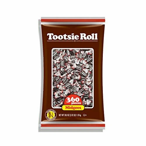 Tootsie Roll Industries 7806 Midgees Original 38.8oz Bag 360 Pieces