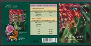 Australia 2003 - Folleto Blooms 10 x 50c - Imagen 1 de 2