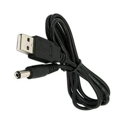 USB to 5.5mm Jack DC 5V 70cm Cable Adaptor Connector Power Supply Charger Lead - Image 1 of 3