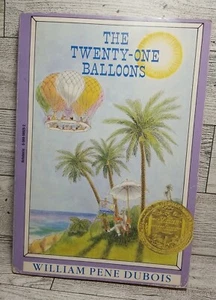 The Twenty-One Balloons Vintage Paperback William Pene Du Bois Scholastic 1995 - Picture 1 of 6