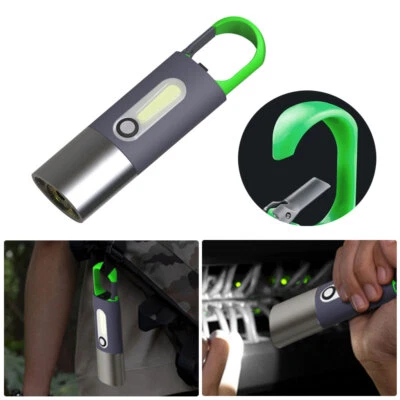 Strong Flashlight Mini LED Flashlight Keychain Light Portable Rechargeable Lamp  - Image 1 of 4