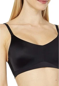 NEW WITH TAGS SPANX 30060R Trifecta Wireless Bra Very Black M D-DD Comfort - Picture 1 of 4