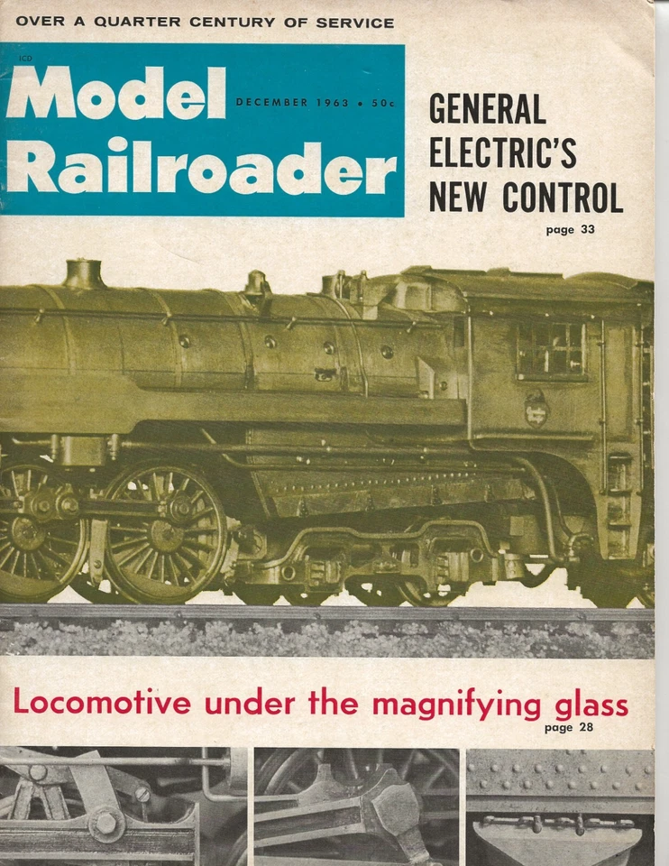 Model Railroader magazine December 1963 VG - Image 1 of 1