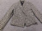 Pendleton Jacket Womens 8 Gray Blazer Knit Snap