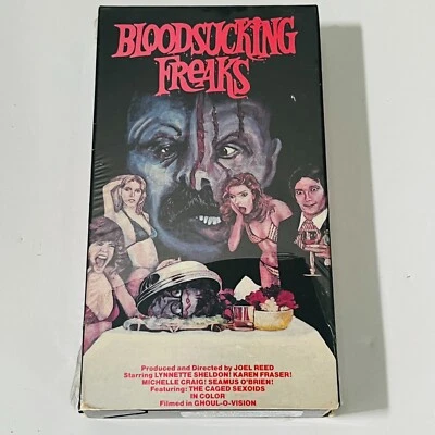 Blood-Sucking Freaks - 1975 VHS - 70's Horror - Vestron Video - Image 1 of 3