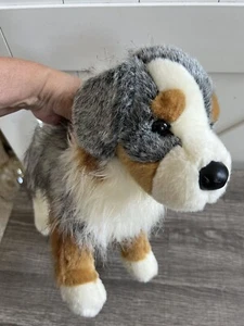 Peluche cane pastore australiano Douglas Sinclair la coccola giocattolo cucciolo di peluche G61 - Foto 1 di 23