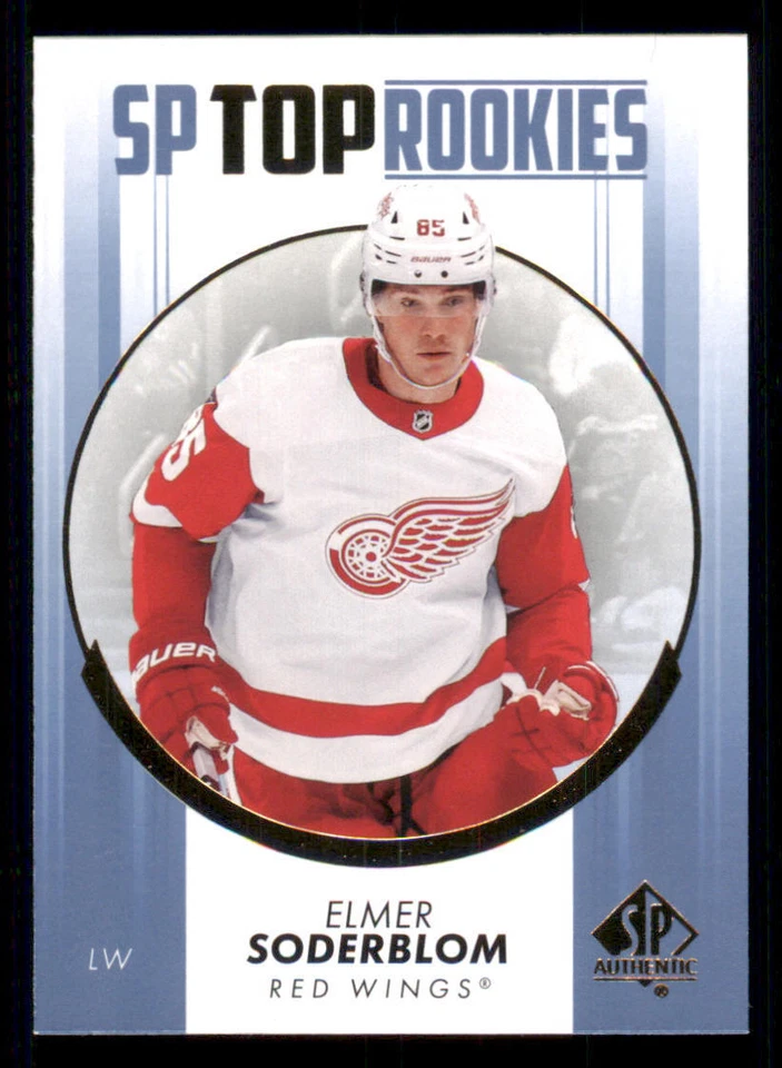 2022-23 SP Authentic Top Rookies Blue #TR15 Elmer Soderblom - Image 1 of 2