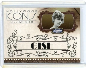 LILLIAN GISH 2008 Donruss Americana Celebrity Cuts Hollywood Icons #156/200 - Picture 1 of 2