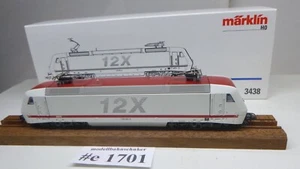 Märklin H0 3438 Delta/Digital BR 128, 12X Locomotive White/Red from Collection, Original Packaging -#1701 - Picture 1 of 19