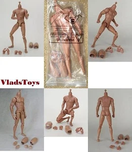 Cuerpo desnudo masculino escala 1/6 Jiaou (sin cabeza) color trigo JOQ-JK-008 EE. UU. Distribuidor - Imagen 1 de 1