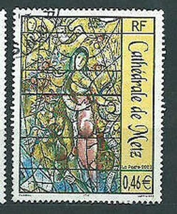 France - Mail 2002 Yvert 3498 Used Stained - Picture 1 of 1