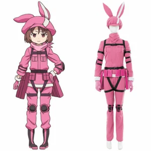 Sword Art Online Alternative Cosplay Gun Gale Online LLENN Kohiruimaki Karen Set - Picture 1 of 9