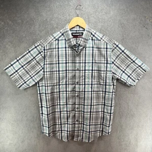 Wolverine Men Mortar Short Sleeve Shirt Button Down Shirts Cotton M - Picture 1 of 6