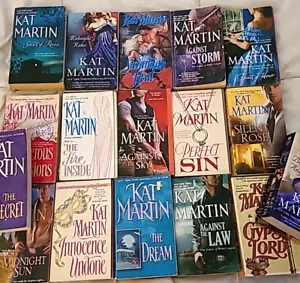 Lot of 10 KIT MARTIN ROMANCE Books Novels - Picture 1 of 1