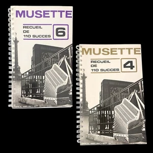 Musette Vol 4/6 Recueil 110 Succes Accordeon Beuscher Book Accordion Sheet Music - Picture 1 of 13