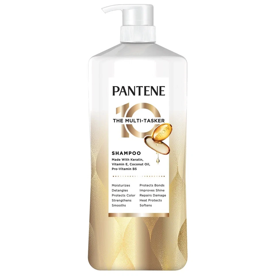 Pantene Multi-Tasker 10 - Champú 38,2 fl oz/botella Foto 1 de 2