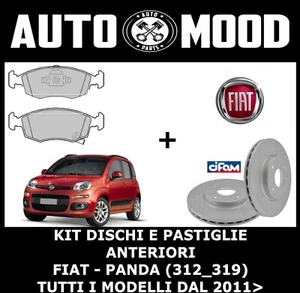 KIT PASTIGLIE E DISCHI ANTERIORI FIAT PANDA 312 TUTTI I MODELLI DAL 2011>> - Imagen 1 de 2