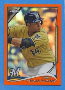 2014 Topps cromo naranja refractor #158 Aramis Ramírez Brewers - Imagen 1 de 1