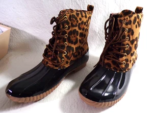Leopard Stiefel Dylan-33 Neu im Karton, Yoki Fashion Inc. Damengröße 7, YoKi - Bild 1 von 6