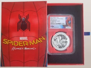 2017 Spider Man: Homecoming Cook Is. PF 70 - Picture 1 of 2