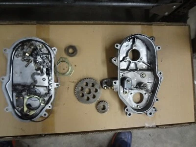 2001 ARCTIC CAT MOUNTAIN CAT 800 CARB  CHAIN  CASE Assembly      shelf#102 - Image 1 of 4