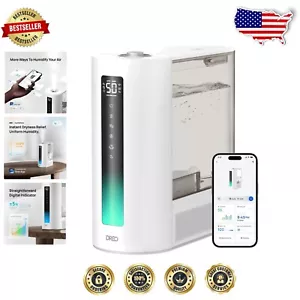 6L Quiet Humidifier with Aroma Diffuser & Smart Controls for Bedroom/Nursery - Picture 1 of 10