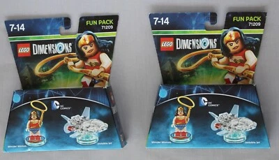 Lego Dimensions - Lot of Two - 71209 Wonder Woman - New/Sealed Foto 1 de 4
