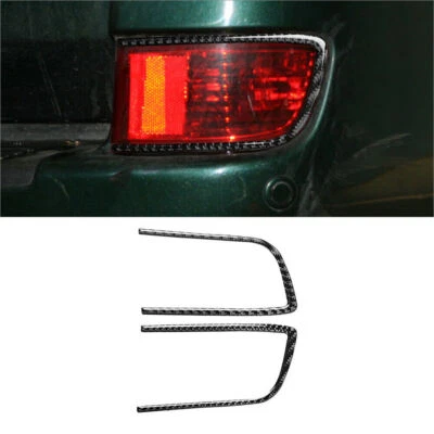Cubierta de luz trasera de fibra de carbono para Toyota Land Cruiser Prado 2003-2009 Foto 1 de 4