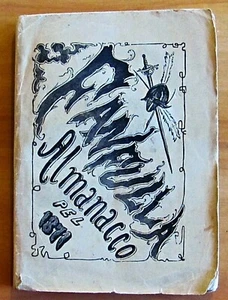 ALMANACCHI - Almanacco del Fanfulla pel 1871 - Ed Eredi Botta, 1871, illustrato* - Picture 1 of 12
