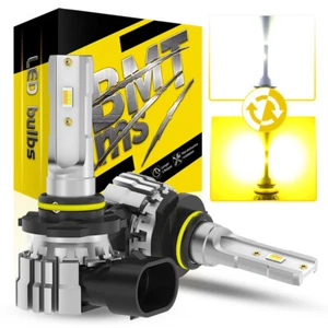 2x Switchback Dual 9145 H10 LED Fog Lights Bulbs for RAM 1500 2013-2018 20000LM - Picture 1 of 8