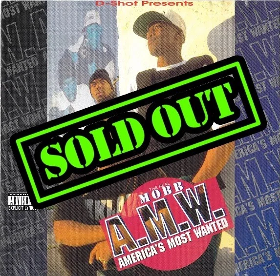 Armabillion Recordz AMW A.M.W. America's Most Wanted Real Mobb G-Funk #161/200 Foto 1 de 4