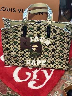 Bolso de Mano Bape X Coach Nuevo Con Etiquetas Foto 1 de 4