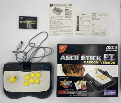 CIB ASCII STICK FT Especial Capcom VERSIÓN SEGA Dreamcast DC Vs SNK Vendedor de EE. UU. Foto 1 de 4