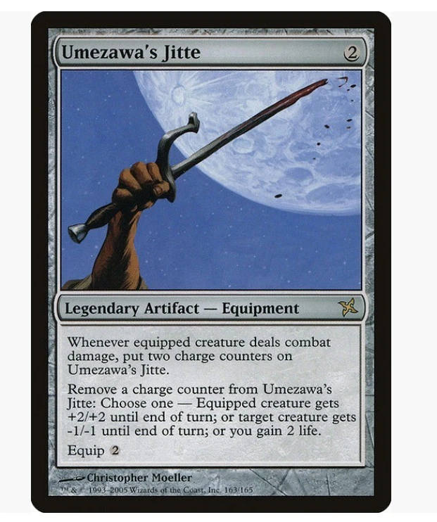 MTG BOK 英語版 梅澤の十手/Umezawa's Jitte - Image 1 of 1