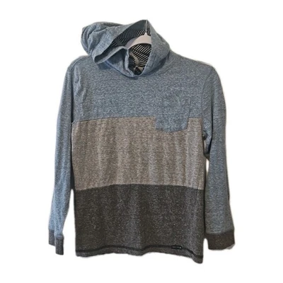 Camisa Manga Larga Ocean Current Con Capucha Niños Grande Playa Surfista Niño Escuela Foto 1 de 4