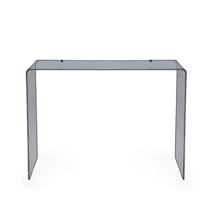iPLEX Milvio Consolle in PMMA 75x100cm Fumè Trasparente Made in Italy - Foto 1 di 4