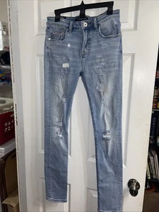 Cult of Individuality Jeans Men 32/32 Punk Super Skinny Distressed Denim (32/32) - Picture 1 of 17