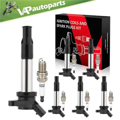 6 For 2006 Suzuki Verona 2.5L L6 Ignition Coil & Spark Plug 3341086Z10 - Изображение 1 из 4