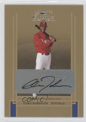 2005 Donruss Classics Auto Rookies /1200 Chris Roberson #218 Rookie Auto RC - Image 1 of 2