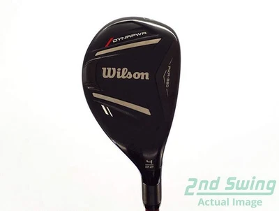 Como Nuevo Wilson Staff 2025 DYNAPWR Híbrido 4 Híbrido 22° Grafito Rígido Derecho 40,5 pulgadas Foto 1 de 4