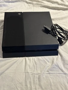 Sony PlayStation 4 500GB Gaming Console - Black CUH-1001A WORKING, No Controller - Picture 1 of 18