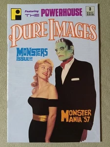 PURE IMAGES 3 MONSTERS ISSUE 1991 FAMOUS IMAGINATION FOREST J ACKERMAN HI GRADE - Picture 1 of 2