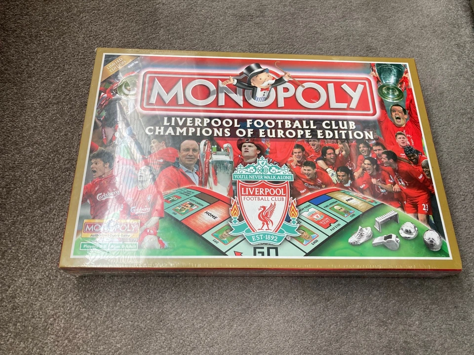 Liverpool FC Champions of Europe Edition - LIMITED EDITION Monopoly. BNISB! - Image 1 of 1