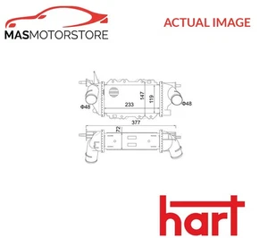 INTERCOOLER RADIADOR HART 621 402 H NUEVO OE REPUESTO - Imagen 1 de 5
