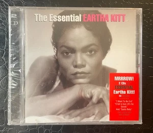 EARTHA KITT The Essential Santa Baby I Want To Be Evil CATWOMAN! RCA 2 NEW CDs! - Foto 1 di 2