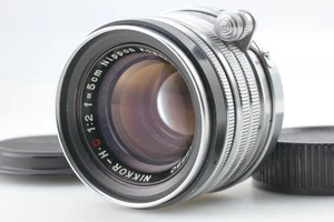 Black Belt [MINT]  Nikon Nippon Kogaku Nikkor H.C 5cm 50mm f/2 Lens L39  JAPAN - Picture 1 of 18