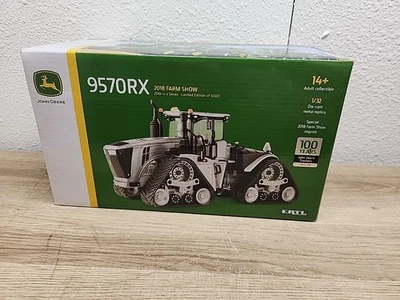 1/32 John Deere 9570Rx Tractor, 2018 Farm Show Edition, Silver - Image 1 of 4