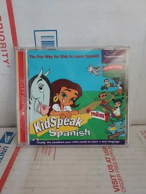 Scholastic Books Kidspeak Kids Speak Spanish CD Rom Age 6+ Educational - #163 - Image 1 of 2